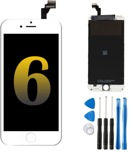 biało-czarny do iPhone 6 Wyświetlacz dotykowy LCD Ekran Digitizer Narzędzia zamienne - Zdjęcie 1 z 8
