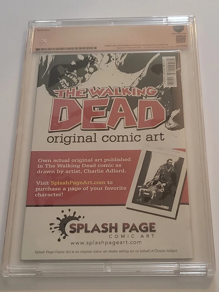 Walking Dead 150 CBCS SS 9.8 Kirkman Signed Tony Moore #1 Homage Variant Cover - Image 2 of 3