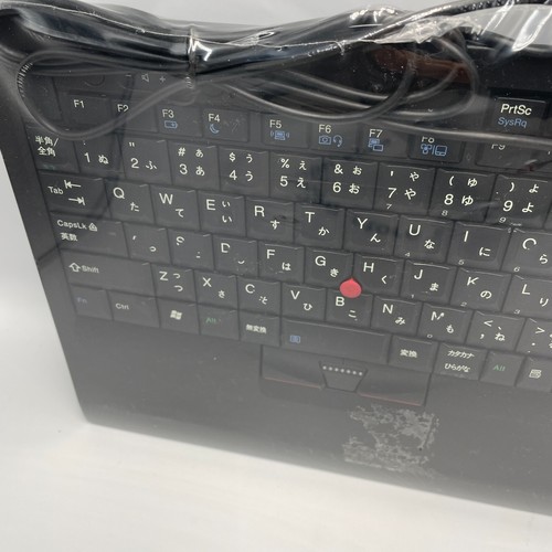 Lenovo ThinkPad SK-8855 TrackPoint keyboard Japanese Layout Wired Black USED - Picture 14 of 17