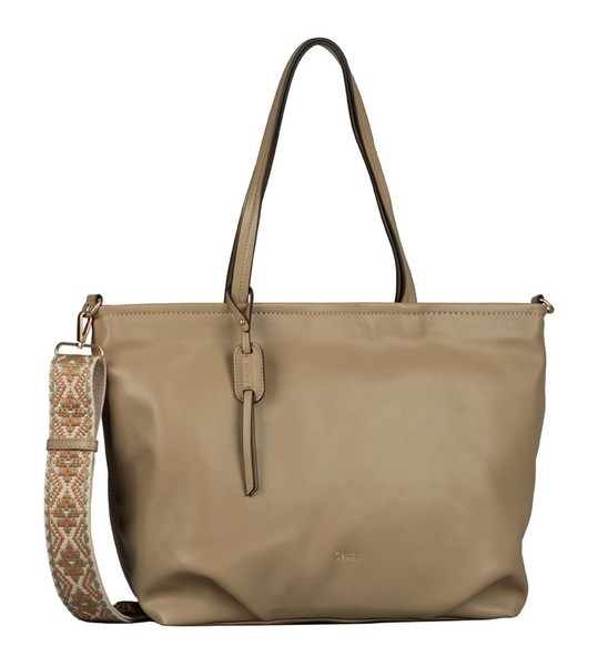 Gabor Sveda Zip Shopper L Shopper Schultertasche Tasche Sage Beige Neu-image