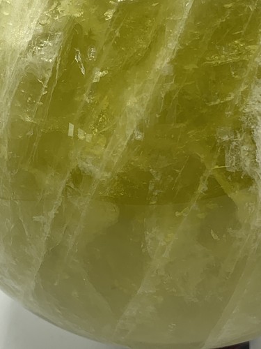 Citrine *HUGE* Gem Quality Yellow Sphere 6.5” Diameter With Stand *AMAZING* - Picture 12 of 12