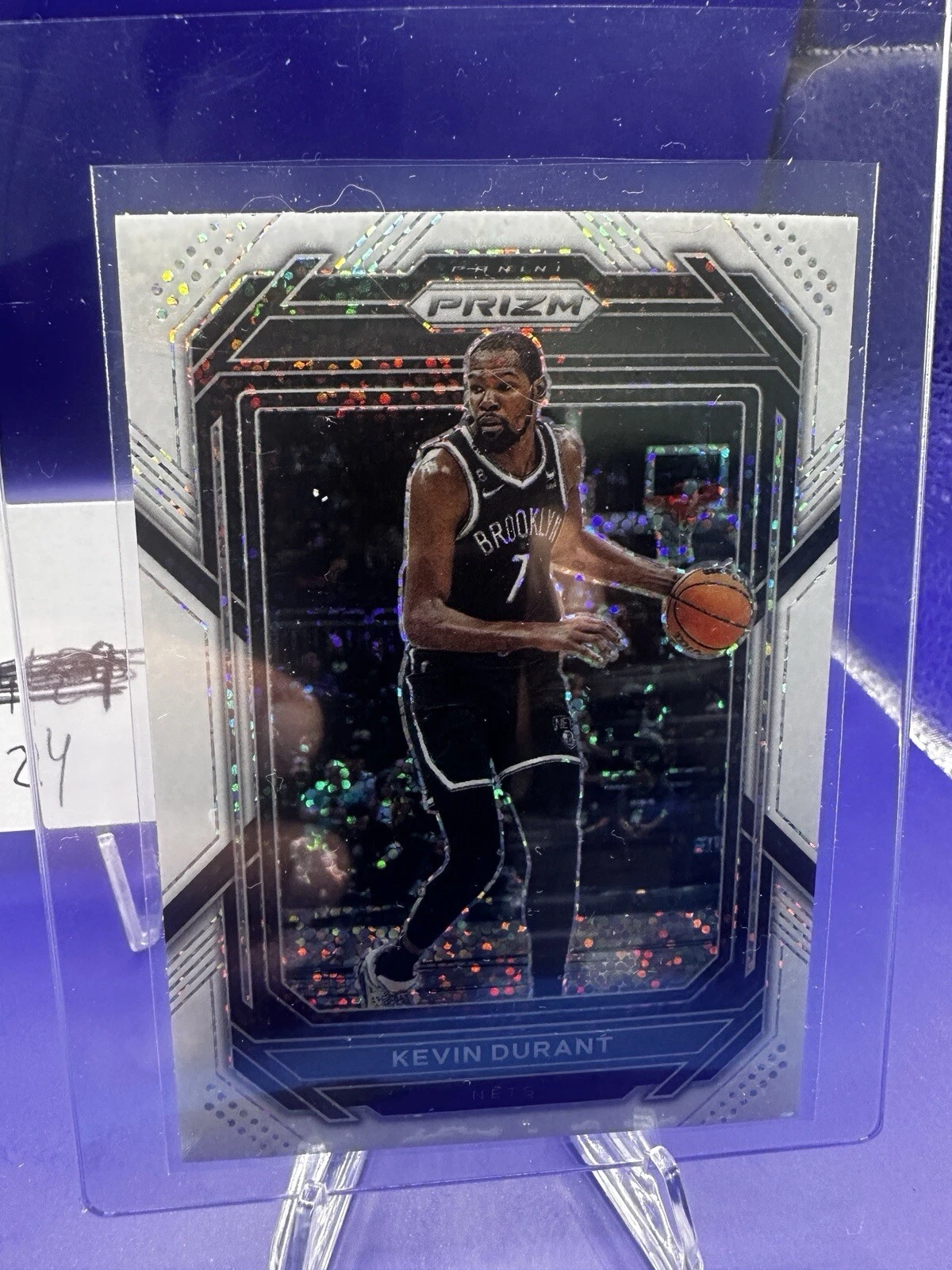2022-23 Panini Prizm White Sparkle Prizm Kevin Durant #10