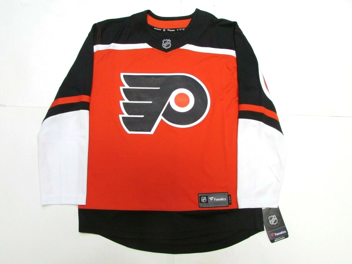 PHILADELPHIA FLYERS FANATICS REVERSE RETRO HOCKEY JERSEY SIZE