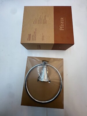 Pfister Saxton Towel Ring, Polished Chrome