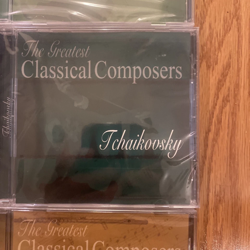 Отличный классический композиторов новый и запечатанный лот из 9 компакт-дисков Шопен Гайдн Бах Брамс - Изображение 3 из 4