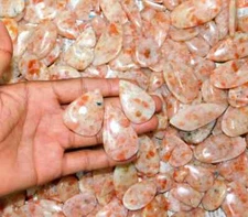 [WHOLESALE] NATURAL SUNSTONE GOOD QUALITY GENUINE STONE FREE FORM LOT