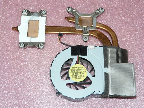 Ventilador Forcecon F9V8 DFB552005M30T con disipador de calor Terra Mobile 1586p portátil - Imagen 2 de 2