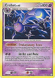 Pokemon Diamond & Pearl Mysterious Treasures- Crobat Card 23/123