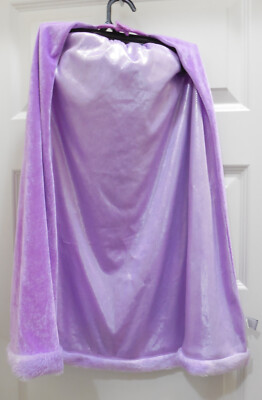 VGUC Make Believe Purple Kids Cape Fits 4-6 yrs