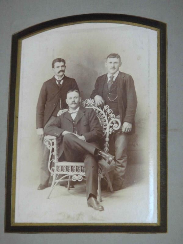 HUGE LOT antique ROTE FAMILY PHOTO ALBUM lancaster pa miller alexander