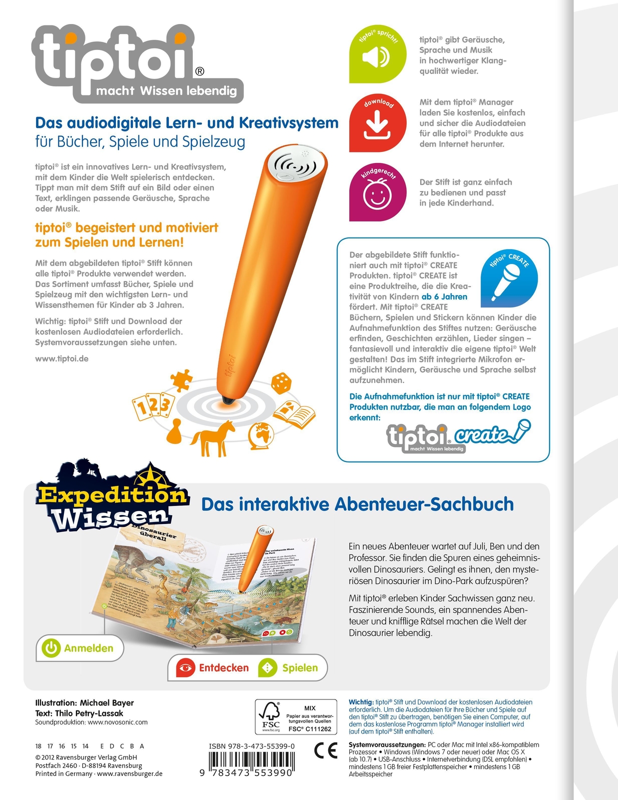 Thumbnail - Tiptoi® Expedition Wissen: Dinosaurier | Thilo | Buch | Tiptoi®