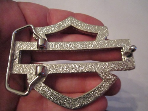 2005 HARLEY-DAVIDSON BELT BUCKLE WITH CRYSTALS - GW-14 - Picture 3 of 3