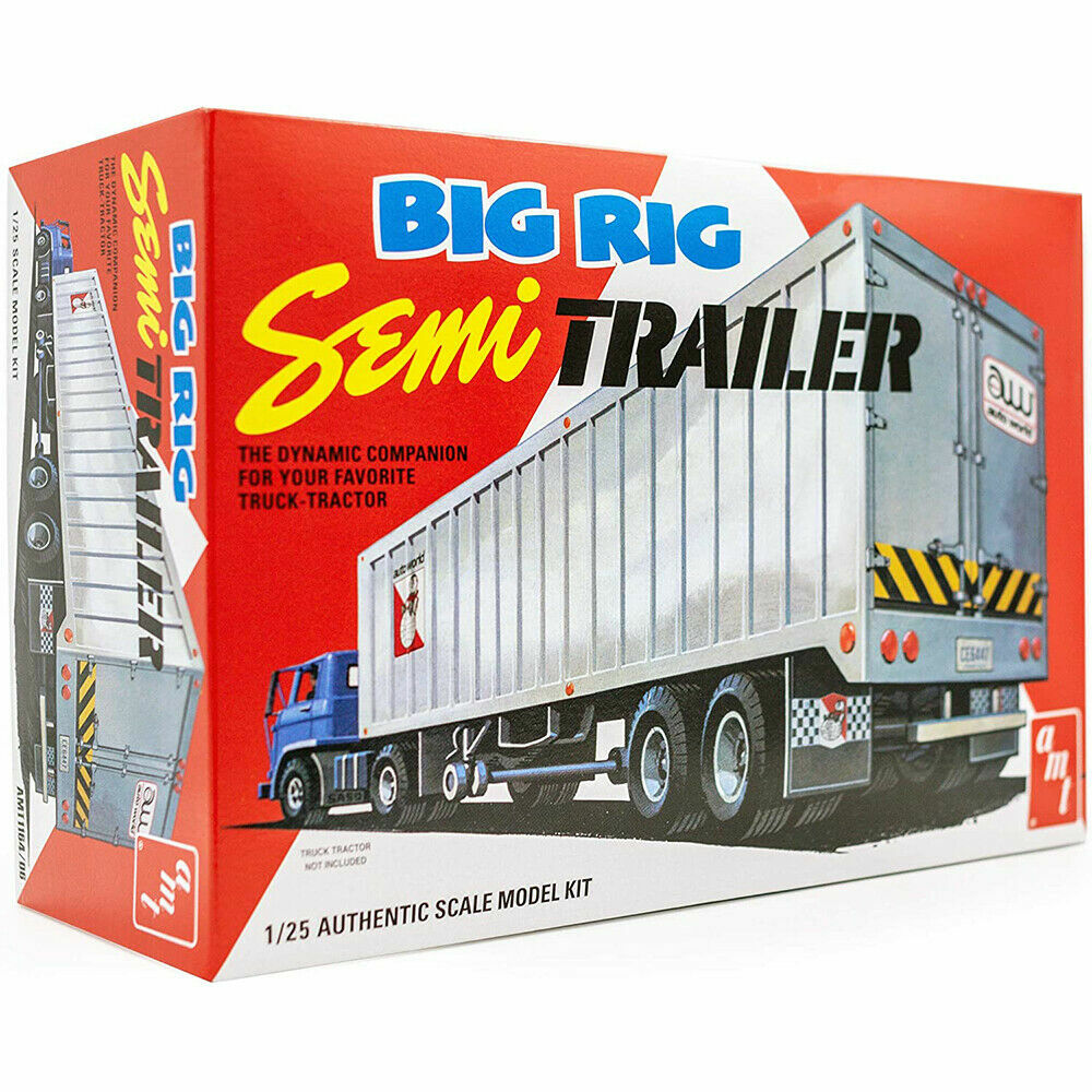 AMT 1:25 Scale Big Rig Semi Trailer Plastic Model Kit 1164-image