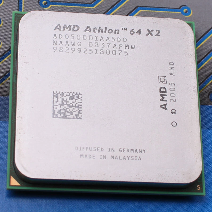 AMD Athlon 64 X2 5000+ ADO5000IAA5DO Processor 2.6GHz Socket AM2 CPU 65W 1000MHz - Image 2 of 4