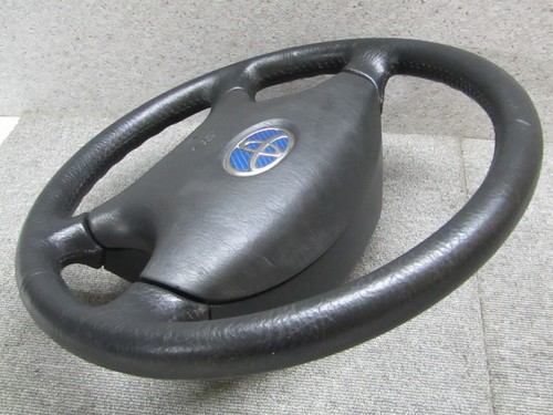 2001 2004 JDM TOYOTA NOAH VOXY AZR60 BLK LEATHER STEERING WHEEL OEM - Picture 7 of 11