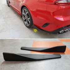 Rear Lip Wing Matt Black LH RH for 2017 2018 Kia Stinger