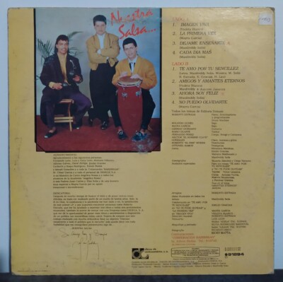 Manfreddy Solis - Nuestra Salsa , Salsa Lp Rare Guatemala Hard | eBay