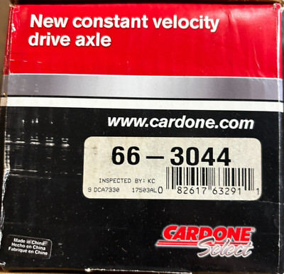 CARDONE 66-3044 CV Axle Shaft-Drive Axle 663044 ''FREE SHIPPING''  