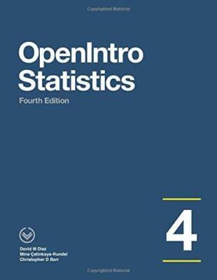 OpenIntro Statistics: Fourth Edition - Paperback By Diez, David - VERY GOOD