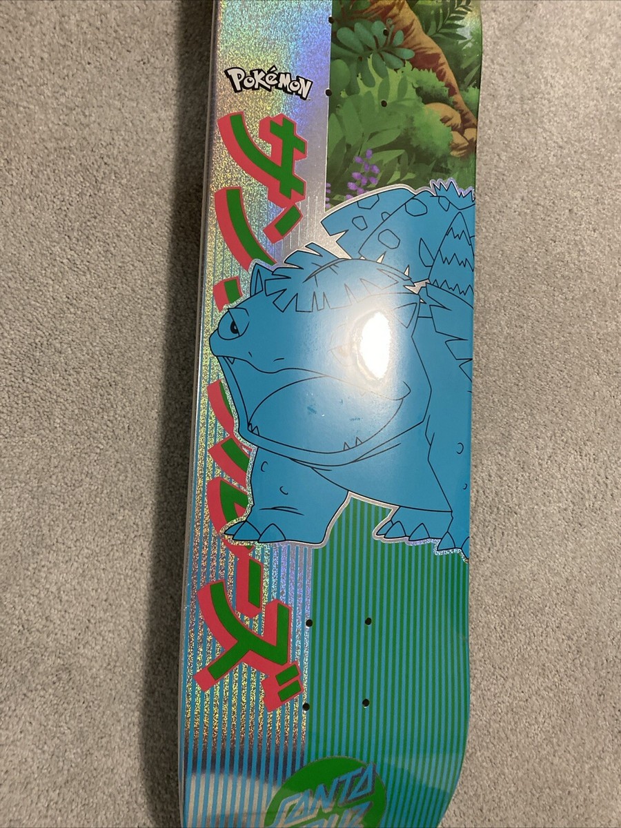 Planche De Skate Santa Cruz X Pokémon – Deck Venusaur Fushigibana Édition Limitée