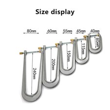 5pcs Violin Bass Bar Clamps Sound bar Violin Tool Viola Guitar Making Tools