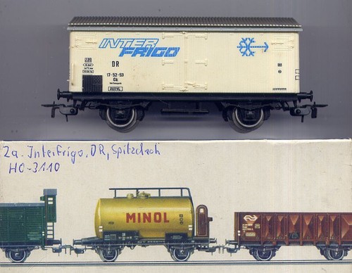 2achsiger Kühlwagen "Interfrigo" der DR für H0 (H0-3110) | Zustand: Gebraucht