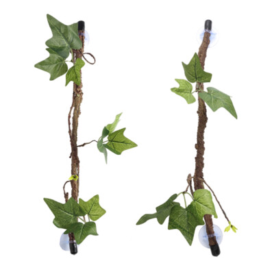 2 Pcs Jouet Lézard Décor Dhabitat De Plantes économies Terrarium Pour Reptiles