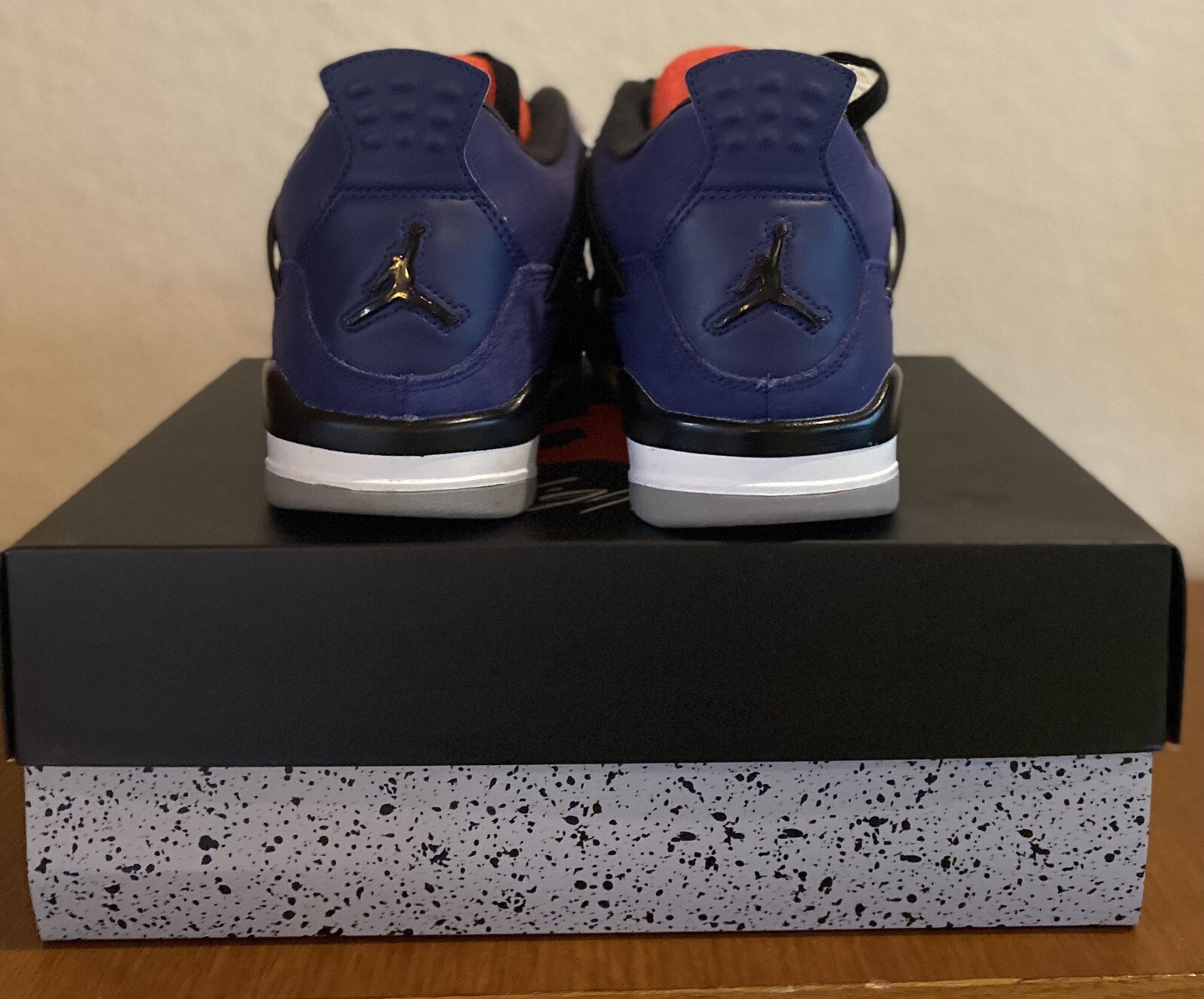 Nike Air Jordan 4 Retro Winterized Royal Blue Size 7Y image 5