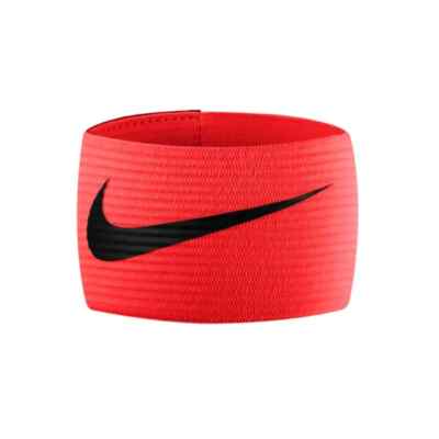 Nike Captain Arm Band Soccer Neon Orange/Black NSN05850OS - B1