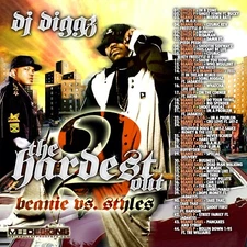 DJ DIGGZ STYLES P VS BEANIE SIGEL THE HARDEST OUT PT 2 D-BLOCK MIXTAPE CD