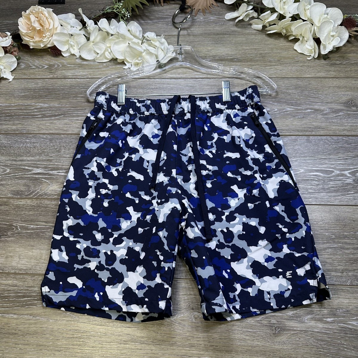 【honkyo】Painted Micro Shorts- Camo Stealth Camo High Split Shorts | Zenko High Slit Shorts