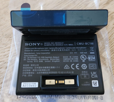 Sony BRAVIA CAM CMU-BC1M in foil proof of purchase BRAVIA XR TV