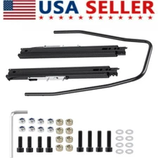 Heavy Duty For NRG Dual Lock Sparco Seat Slider Track Bracket Set Aessembly Kit