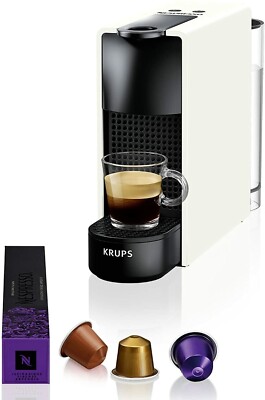 NESPRESSO BY KRUPS ESSENZA MINI KAFFEEMASCHINE - WEISS - nur einmal benutzt