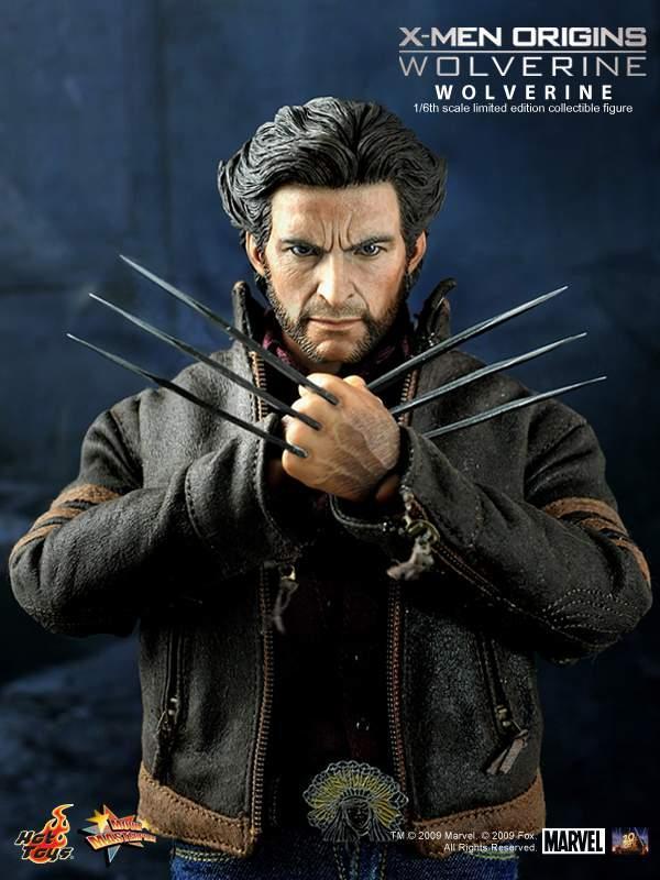 Hot Toys 1/6 X-men Origins Wolverine Hugh Jackman Logan MMS103
