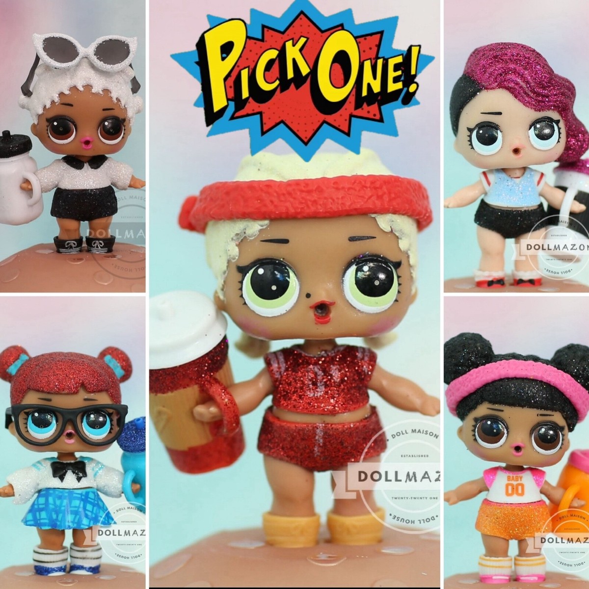 PICK 1: Fresh Teacher's pet MC swag Rocker Hoops LOL Surprise doll