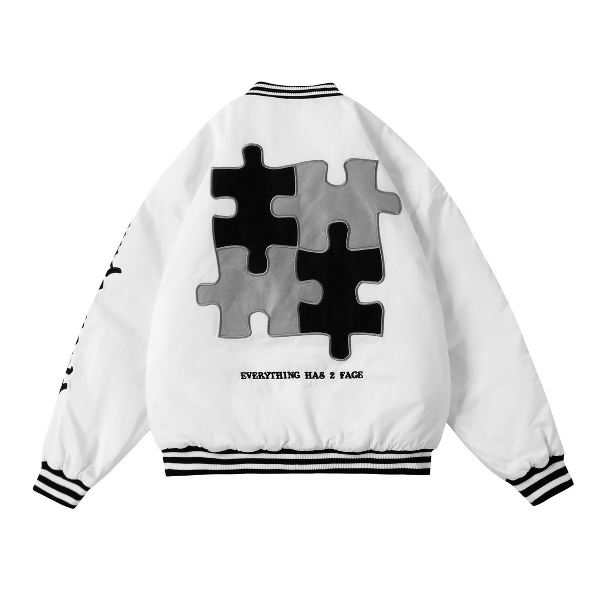 ジャケット TheOpen Product PAPER LIKE CROP BOMBER 4BNY172 theopenproduct Bomber Jacket (jo Wearing) on Bunjang Global