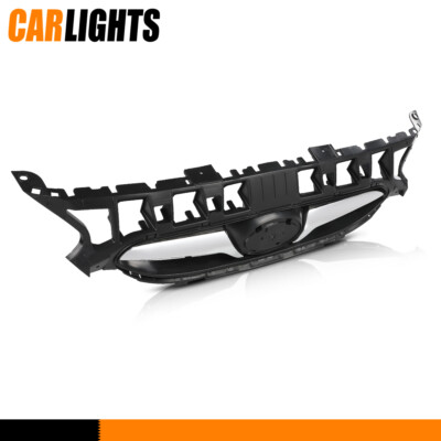 New Front Bumper Black Upper Grille Fit For 12-14 Hyundai Accent Grill