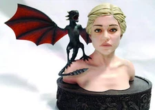 DARK HORSE Game of Thrones Daenerys Targaryen Bust Emilia Clarke NEW SEALED