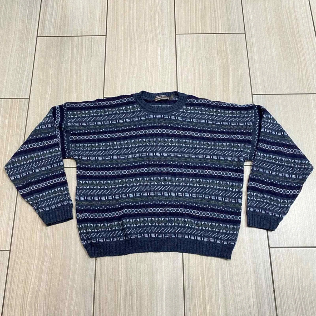 80 s David Taylor Vintage Sweater eBay