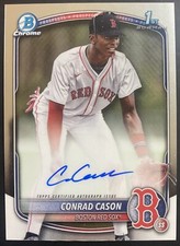2025 Bowman Chrome Conrad Cason #CPA-CCN 1st Bowman