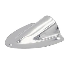 MARINE CITY Stainless Steel Midget Clamshell Vent Wire Cover for Boat RV