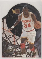1995-96 Fleer Metal Maximum Metal Hakeem Olajuwon #7 HOF yc1