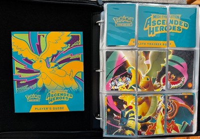 Pokemon Ascended Heroes 96% Complete Master Set IR's w/some SIR's Plus promos NM