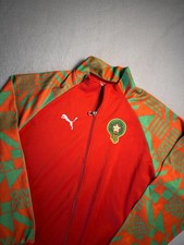 Vintage Puma Morocco International Soccer Football Warm Up Jacket 2XL Full Zip