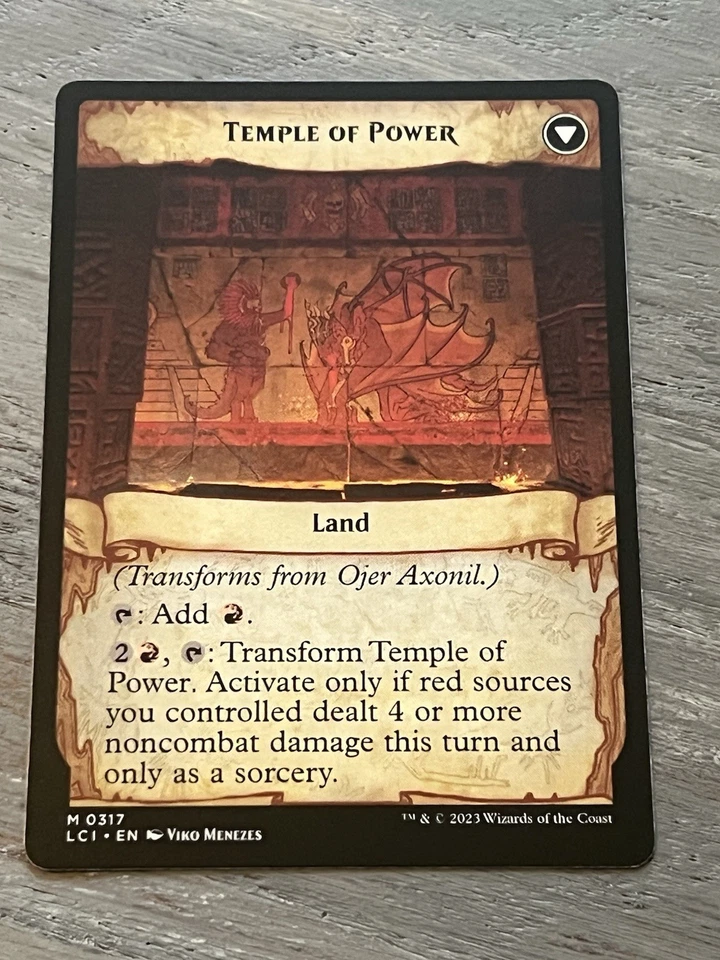 Ojer Axonil, Deepest Might (Showcase) The Lost Caverns of Ixalan (LCI) EN M 0317 - Image 2 of 2