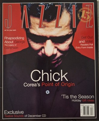 Jazziz Magazine (Dec 1998) Chick Corea/George Gershwin/Brian Blade/Kidd Jordan