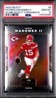 2024 SELECT #6 PATRICK MAHOMES II SCORE SELECT THROWBACK PSA GEM MT 10
