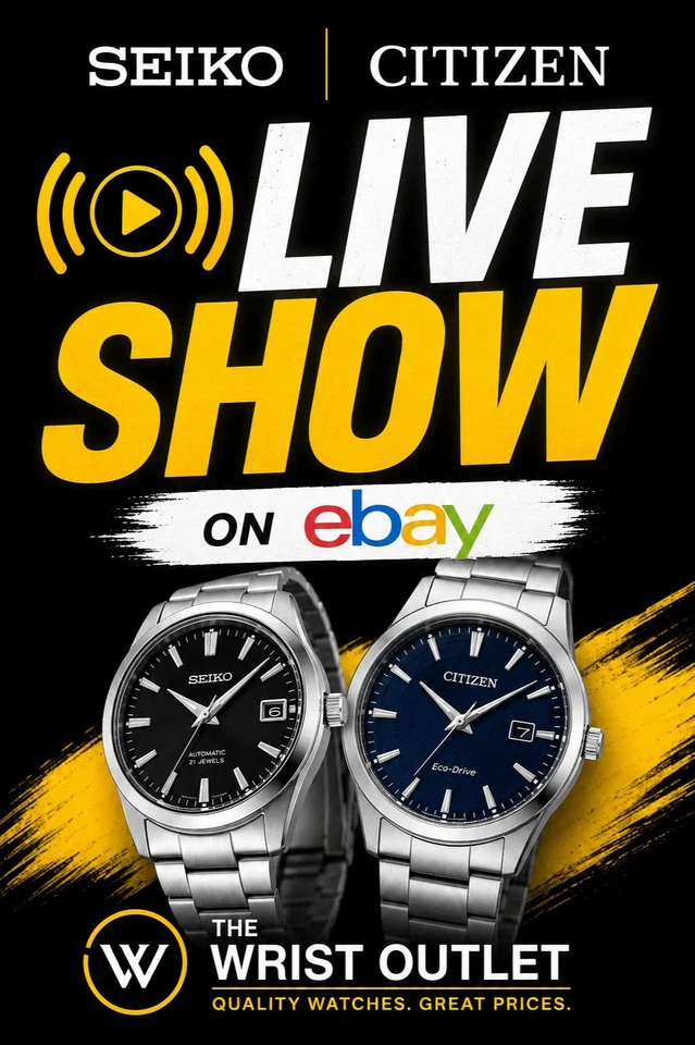 🚨 SEIKO & CITIZEN DEALS LIVE | 4–5 Watches • Winner Chooses 1