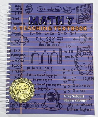 Math 7 Teaching Textbook Greg Sambouri Spiral